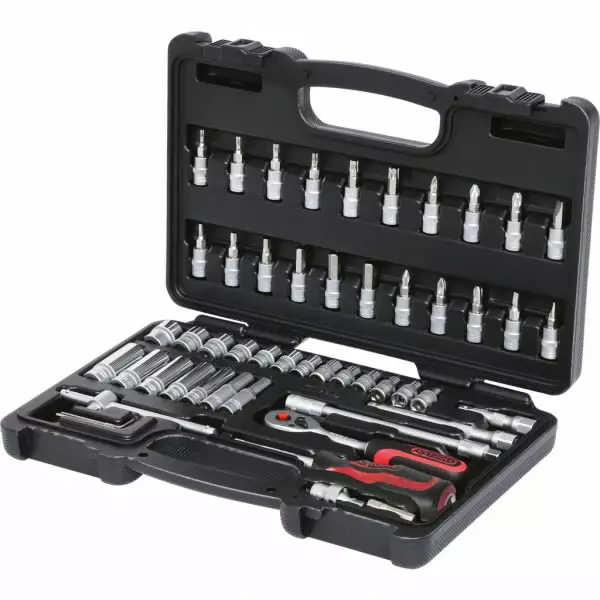 1/4´´ läpivientihylsysarja, 53-os, ks tools - Hylsysarjat - 503-911-0653KST - 1