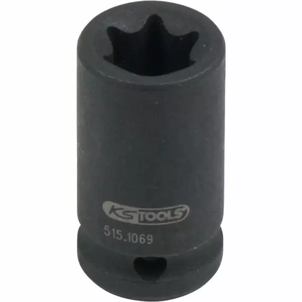 1/4 tuuman torx-e-voimahylsy, lyhyt e10, ks tools - Hylsyt ja voimahylsyt - 503-515-1069KST - 1
