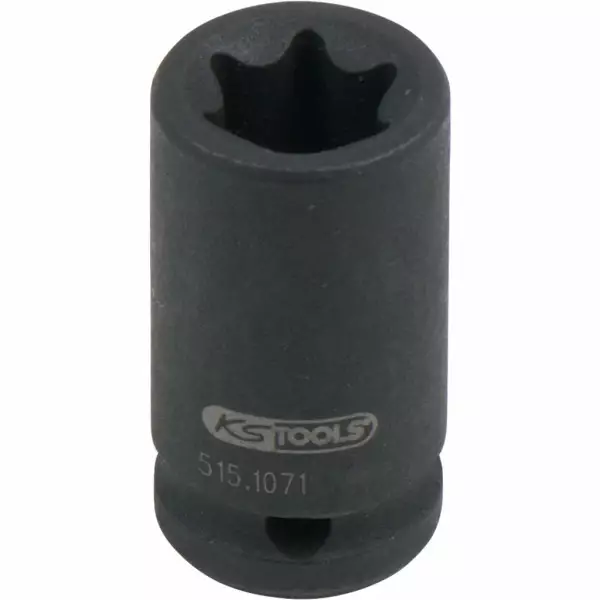 1/4 tuuman torx-e-voimahylsy, lyhyt e11, ks tools - Hylsyt ja voimahylsyt - 503-515-1071KST - 1