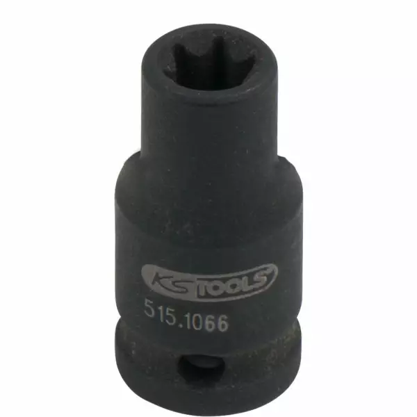 1/4 tuuman torx-e-voimahylsy, lyhyt e6, ks tools - Hylsyt ja voimahylsyt - 503-515-1066KST - 1