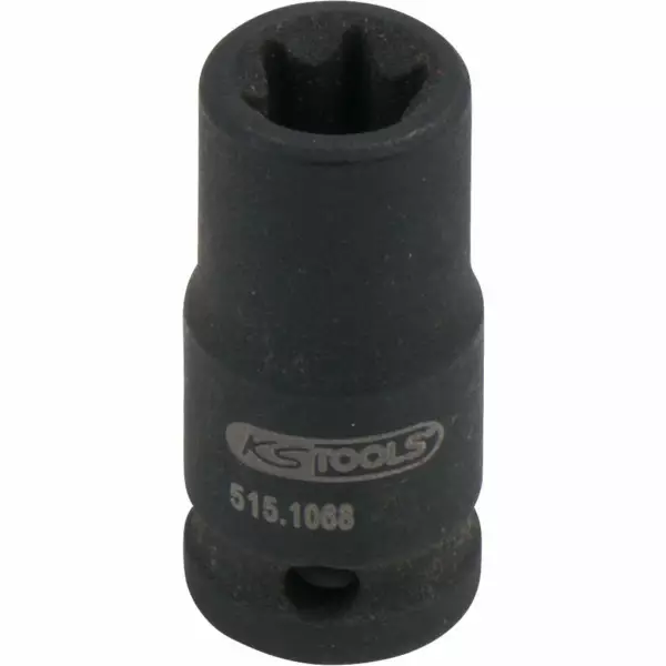 1/4 tuuman torx-e-voimahylsy, lyhyt e8, ks tools - Hylsyt ja voimahylsyt - 503-515-1068KST - 1