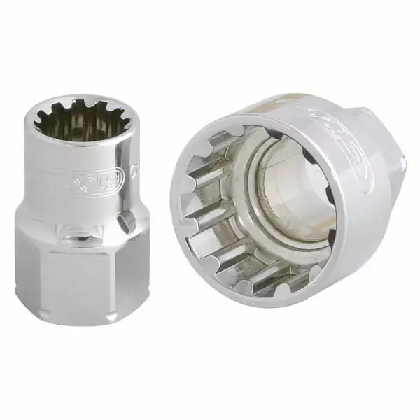 19 mm tripleplus-läpivientihylsy, 12 mm, ks tools - Hylsyt ja voimahylsyt - 503-916-4062KST - 1