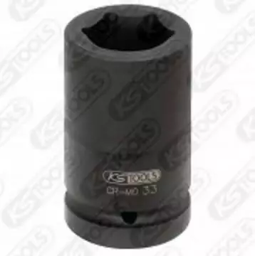 1" kuusiokulmavoimahylsy, pitkä 22mm, ks tools - Hylsyt ja voimahylsyt - 503-515-1822KST - 1