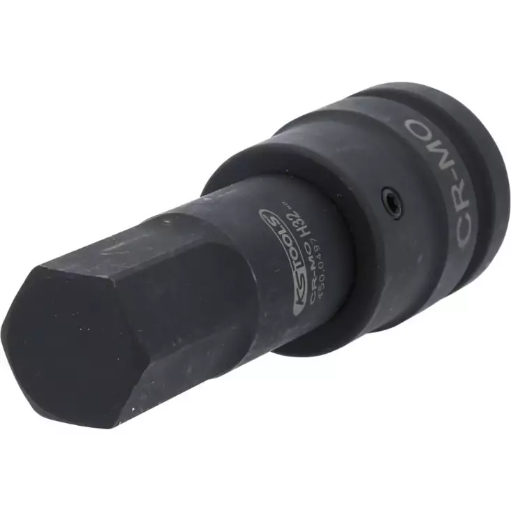 1 tuuman voimakärkihylsy, kuusiokolo, pitkä, 32 mm, ks tools - Hylsyt ja voimahylsyt - 503-450-0497KST - 1