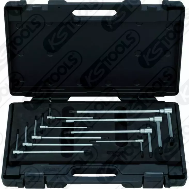3-suuntainen kuusiokokokulma-avainsarja, 9-os, ks tools - Torx-avaimet - 503-158-5200KST - 1