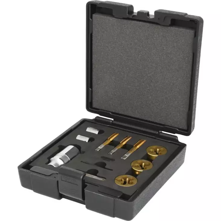 3/8´´ kierteitystyökalusarja pyöränmuttereille, 11-os, ks tools - Kierteenkorjaussarjat ja irtokierteet - 503-150-1420KST - 1