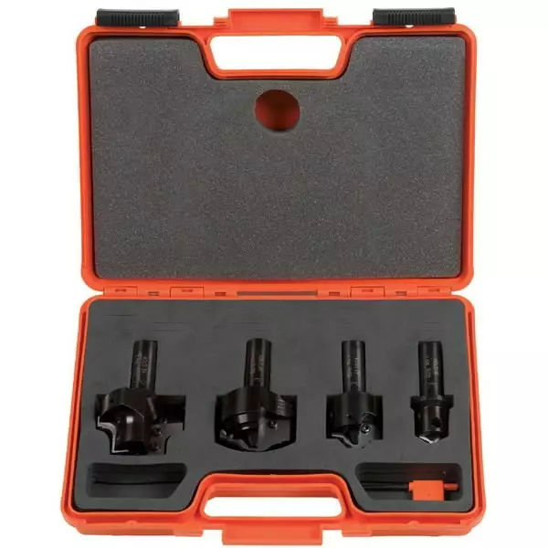 4-piece door set hw w/chang. knives, cmt - Yläjyrsimen terät - 503-615-004-01CMT - 1