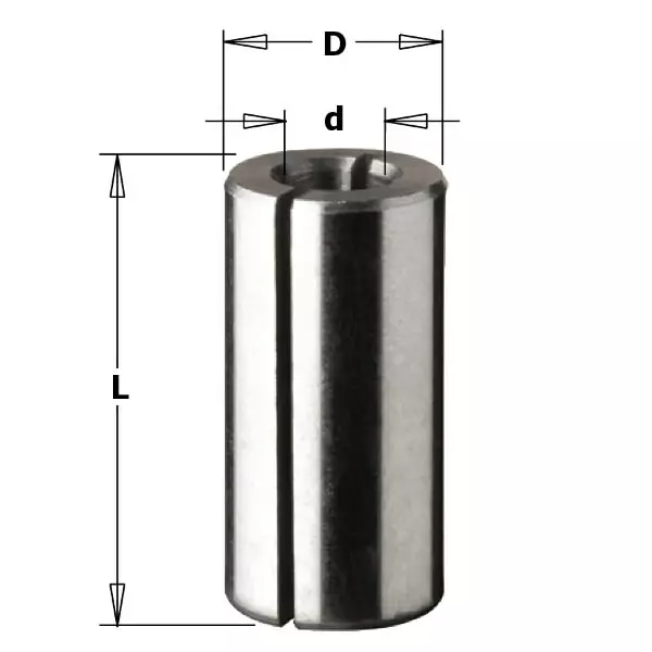 Bushing d=8 d=12,7 l=25, cmt - Yläjyrsimen terät - 503-799-480-00CMT - 1