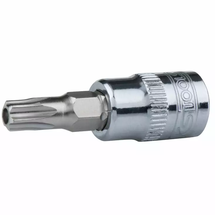Chrome+ 1/4" torx-hylsy pääreiällä tb15, ks tools - Hylsyt ja voimahylsyt - 503-918-1471-EKST - 1
