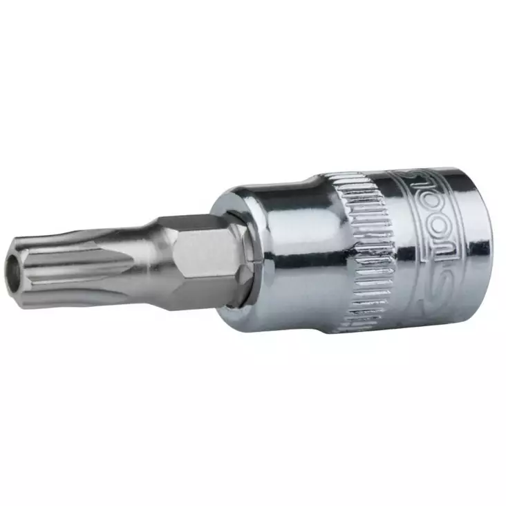 Chrome+ 1/4" torx-hylsy pääreiällä tb27, ks tools - Hylsyt ja voimahylsyt - 503-918-1474KST - 1