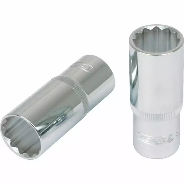 Chromeplus-hylsy, 1/2´´, 12-kulm, pitkä, 11/16´´, ks tools - Hylsyt ja voimahylsyt - 503-918-1286KST - 1