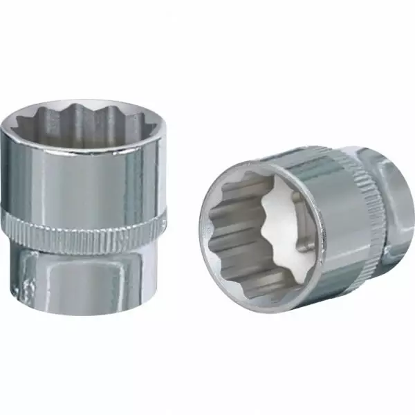 Chromeplus-hylsy, 3/8´´, 12-kulm., 9 mm, ks tools - Hylsyt ja voimahylsyt - 503-918-3709KST - 1