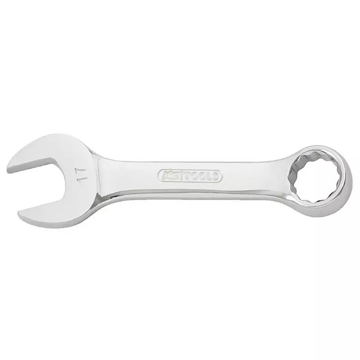 Chromeplus-lenkki- ja kiintoavain, lyhyt, 10 mm, ks tools - Lenkki- ja kiintolenkkiavaimet - 503-518-0010KST - 1