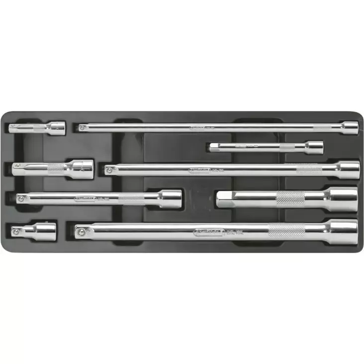 Chromeplus extension set with interlock, 9 pcs, ks tools - Hylsyt ja voimahylsyt - 503-918-0007KST - 1