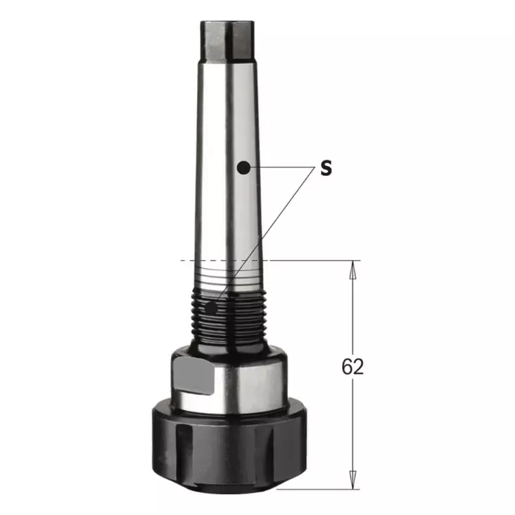 Collet chuck s=mk2/20x14fx1' rh, cmt - Yläjyrsimen terät - 503-123-000-01CMT - 1