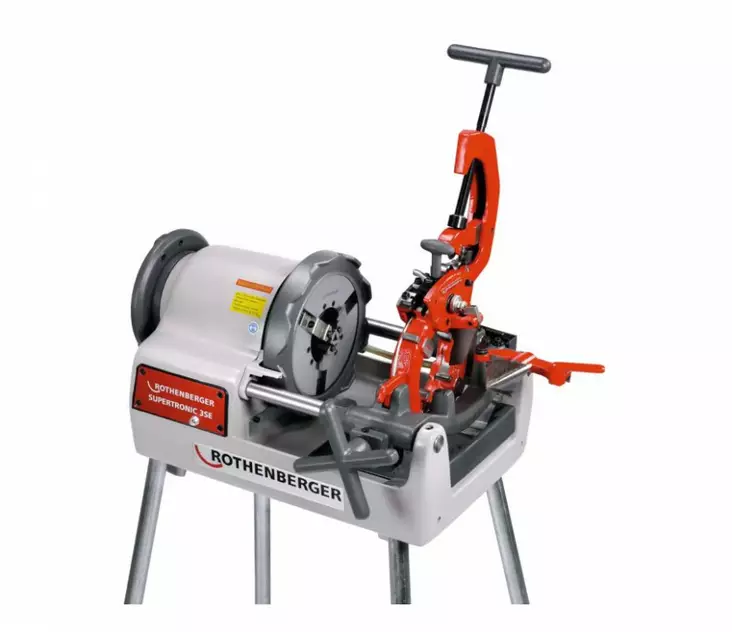 Compact theader supertronic 3se,stand.,bspt r1/2-3", rothenberger - Kierteytyskoneet - 503-56250ROT - 1