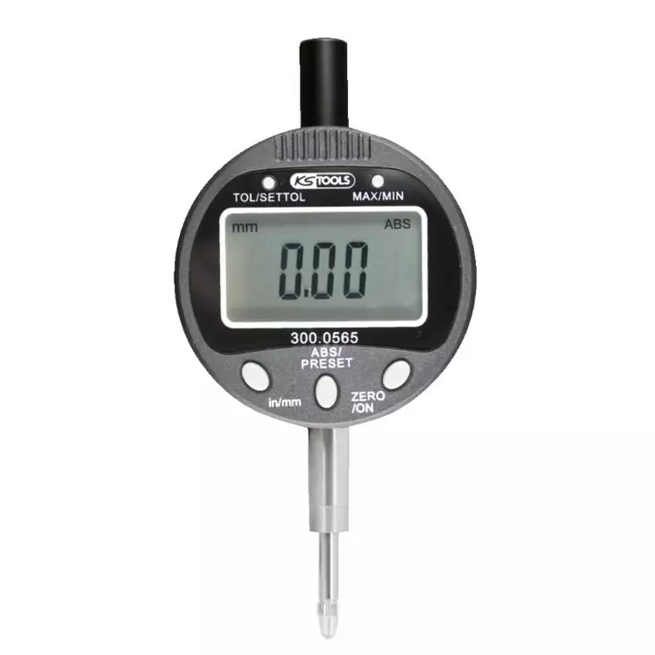 Digital precision dial indicator gauge 0 - 10 mm, ks tools - Etäisyysmittarit - 503-300-0565KST - 1