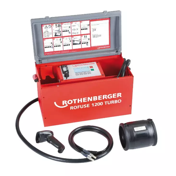 Electro fusion welding roweld rofuse 1200 turbo, rothenberger - Muoviputkien hitsaustyökalut - 503-1000001000ROT - 1