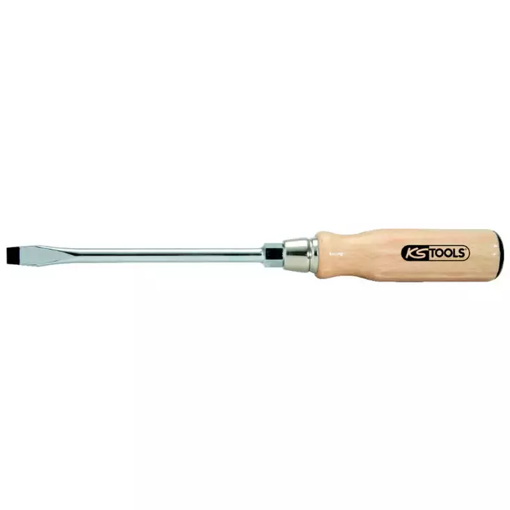 Ergotorque wood screwdriver, slot, 5,5mm, ks tools - Ruuvimeisselit - 503-300-1003KST - 1