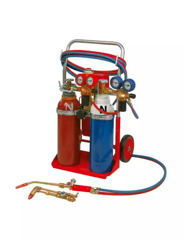 Gaswelding set re17 universal ams 5/5, rothenberger - Kaasupolttimet ja tarvikkeet - 503-35400ROT - 1