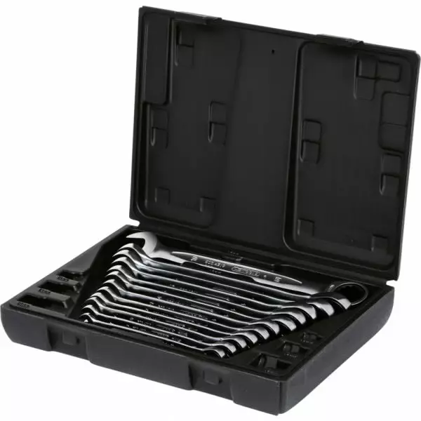 Gearplus-räikkälenkki- ja kiintoavainsarja, 12-os, ks tools - Lenkki- ja kiintolenkkiavaimet - 503-503-4265KST - 1