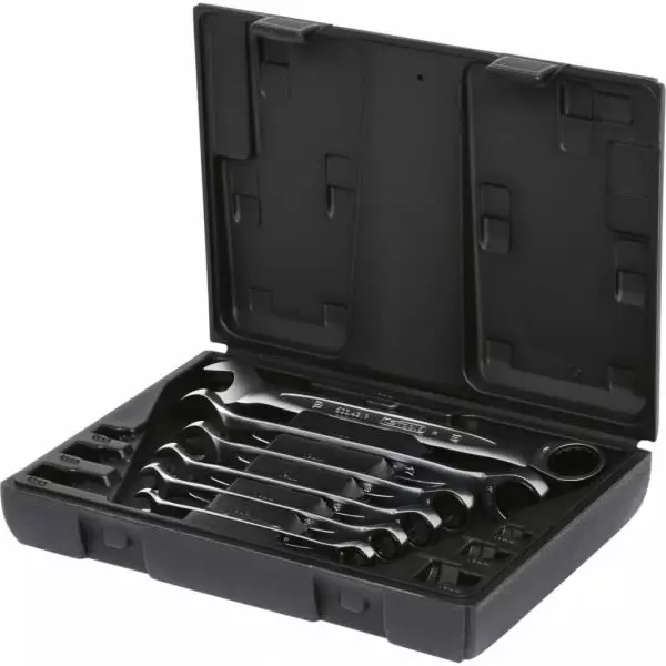Gearplus-räikkälenkki- ja kiintoavainsarja, 6-os, ks tools - Lenkki- ja kiintolenkkiavaimet - 503-503-4259KST - 1