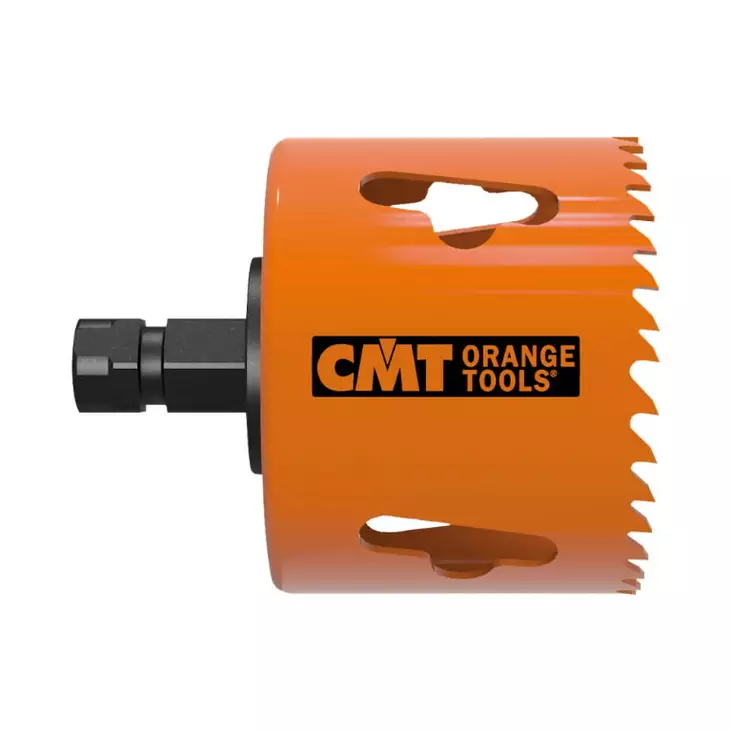 Hole saw bi-metal plus h=45 xtremefast push&lock d=105, cmt - Reikäsahat ja sarjat - 503-551-105XCMT - 1