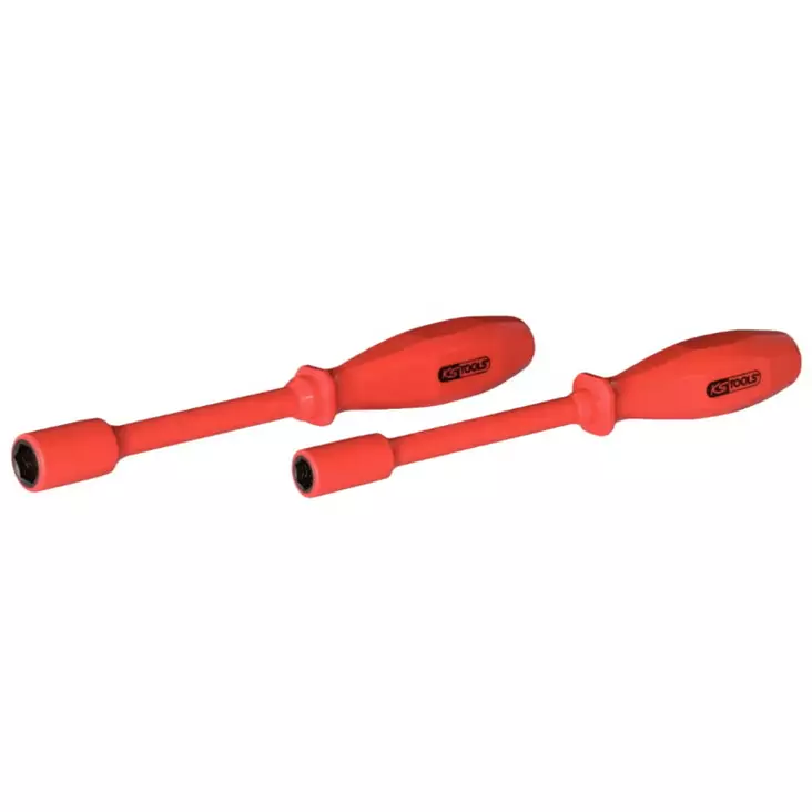 Holkki-ruuvitalttasuojaeristyksellä, 10mm, ks tools - VDE-jännitesuojatut työkalut - 503-117-1240KST - 1