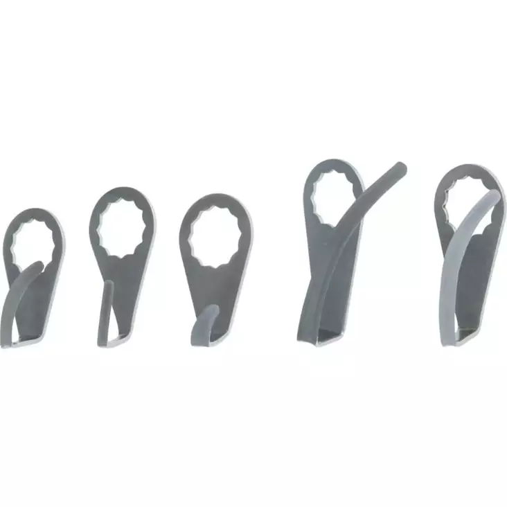 Kaavinterä, taivutettu, kaareva, terän pituus 36 mm, ks tools - Korityökalut - 503-515-5094KST - 1