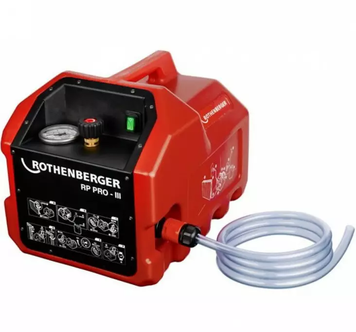Koepainepumppu rp pro iii sähköinen 0-40bar, rothenberger - Koeponnistuslaitteet - 503-61185ROT - 1