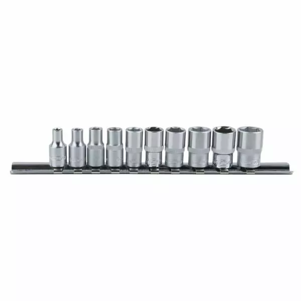 Kuusiohylsysarja, 1/4´´, 10-os, 4–13 mm, ks tools - Hylsysarjat - 503-917-0620KST - 1