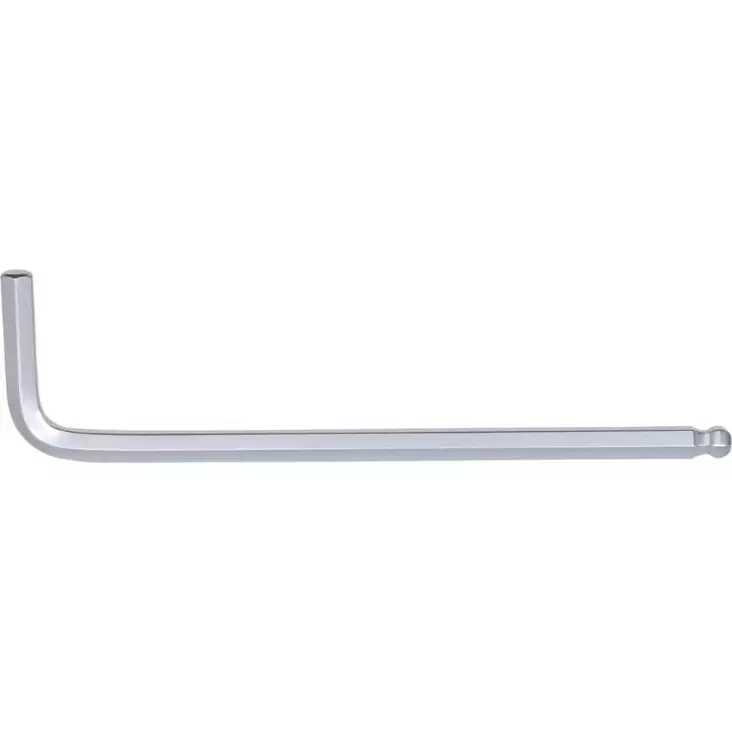 Kuusiokolokulmatappiavain, pallopää, pitkä, 6 mm, ks tools - Kuusiokoloavaimet - 503-151-2106KST - 1