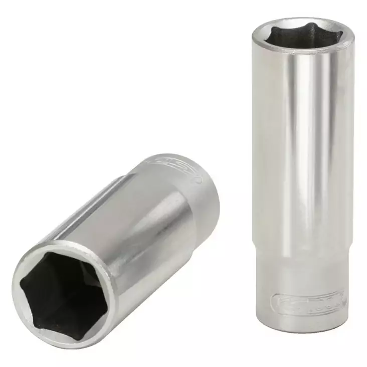 Kuusiokolopää 3/8" classic,long 17mm, ks tools - Hylsyt ja voimahylsyt - 503-917-3837KST - 1
