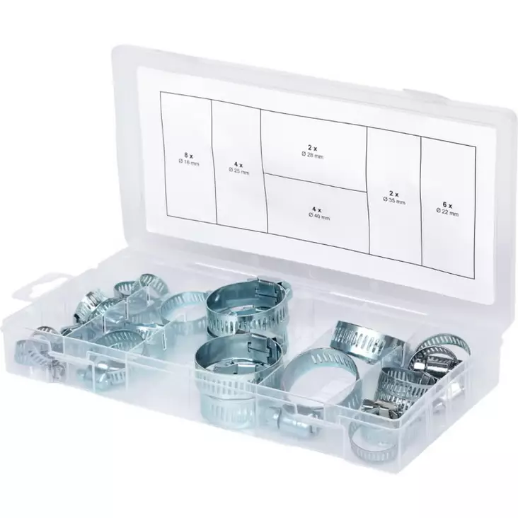 Letkukiristinlajitelma, ? 16–40 mm, 26-os, ks tools - Moottorityökalut - 503-970-0070KST - 1