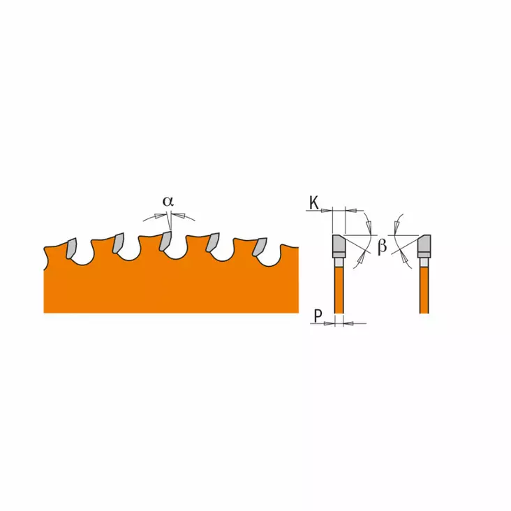 Metalliterä 355x2,2/25,4mm z72 8°fwf, cmt - Pyörösahanterät metallille - 503-226-072-14CMT - 1