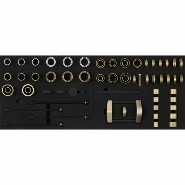 Modulo system inserts set for silent bearings, 87 pcs, ks tools - Työkalut työkaluvaunuihin - 503-440-9087KST - 1