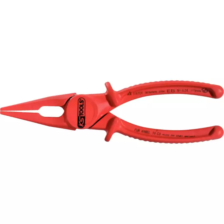 Muovi-lattapihdit suojaeristyksellä, 190mm, ks tools - VDE-jännitesuojatut työkalut - 503-117-1641KST - 1