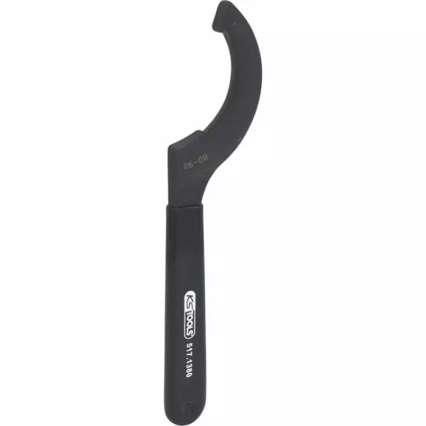 Nivelletty haka-avain nokalla, 80-90 mm, ks tools - Nivelhylsyavaimet - 503-517-1380KST - 1