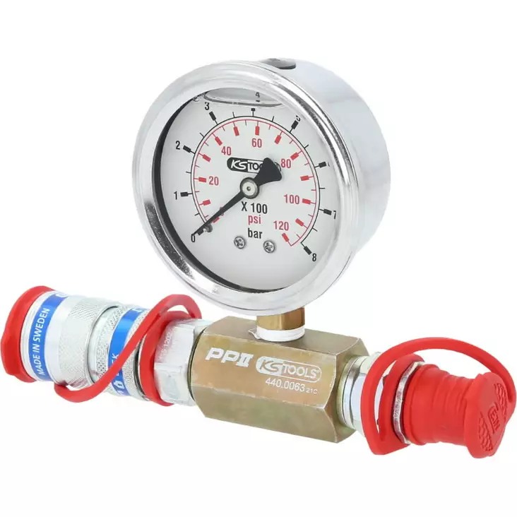 Painemittari, 150 mm, ks tools - Liukuvasarat ja tarvikkeet - 503-440-0063KST - 1