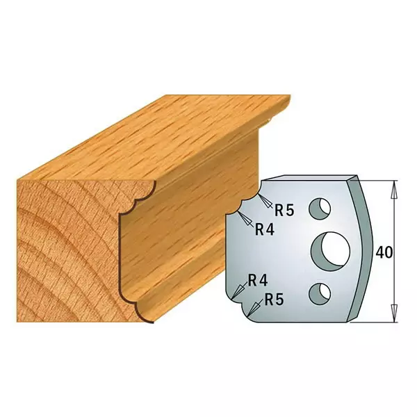 Pair knives kss 40x4mm, cmt - Höylänterät - 503-690-042CMT - 1