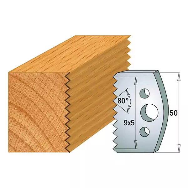 Pair knives kss 50x4mm, cmt - Höylänterät - 503-690-524CMT - 1