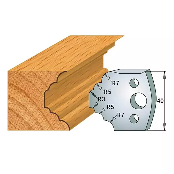 Pair limitors 40x4mm, cmt - Höylänterät - 503-691-021CMT - 1