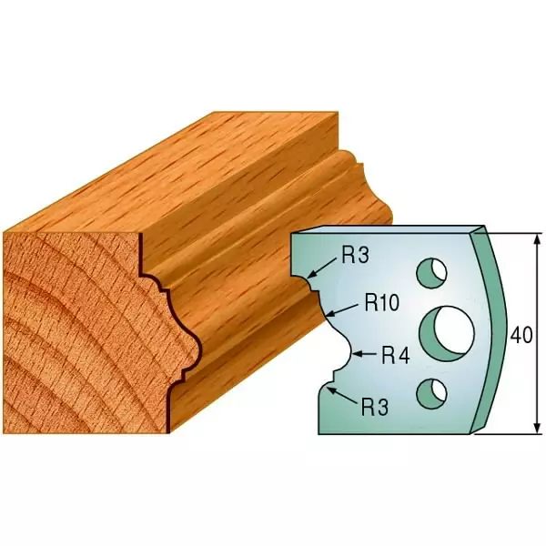 Pair limitors 40x4mm, cmt - Höylänterät - 503-691-102CMT - 1