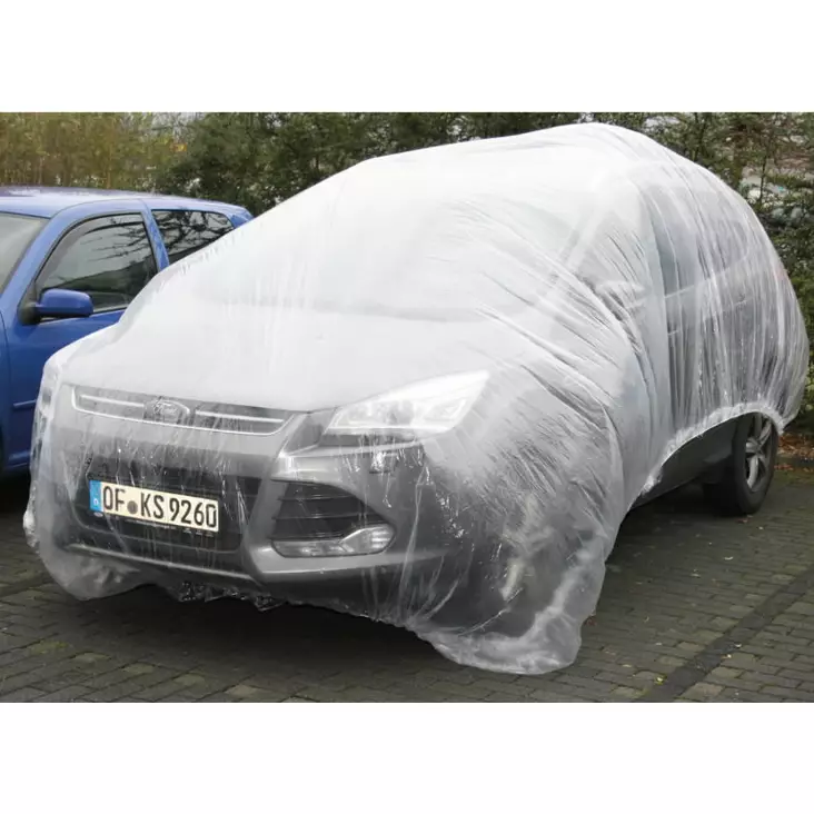 Plastic garage, transparent, 6,5 x 3,5 m, ks tools - Moottorityökalut - 503-500-8073KST - 1