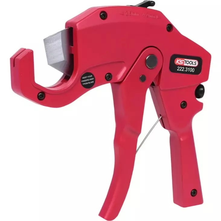 Plastic pipe cutting gun, 6-42mm, 210mm, ks tools - Moottorityökalut - 503-222-3100KST - 1