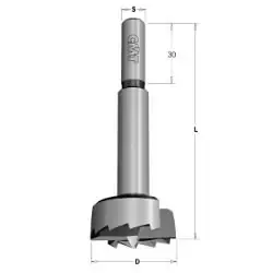 Poranterä sp z2+v d=68x159 s=12,5x30 rh, cmt - Puunporaus - 503-537-680-31CMT - 1