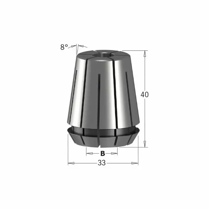 Precision collet er32 7mm, cmt - Yläjyrsimen terät - 503-184-070-00CMT - 1