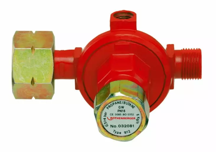 Propan regulator w21,8x1,1/4´´- r3/8´´, rothenberger - Kaasupolttimet ja tarvikkeet - 503-32081ROT - 1