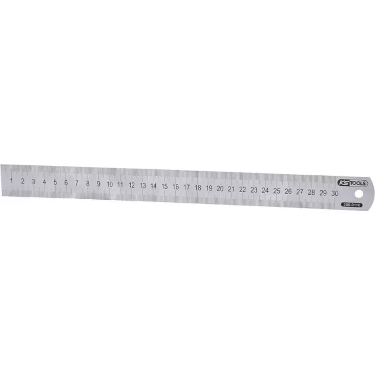 Puolijoustava teräsmitta, 300 mm, ks tools - Mittaviivaimet - 503-300-0110KST - 1