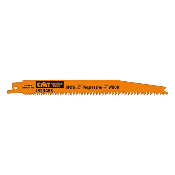 Puukkosahanterä 180x1,25mm hcs z6-10tpi 5 kpl 180x1,25mm z6-10tpi, cmt - Puukkosahanterät - 503-JS2345X-5CMT - 1